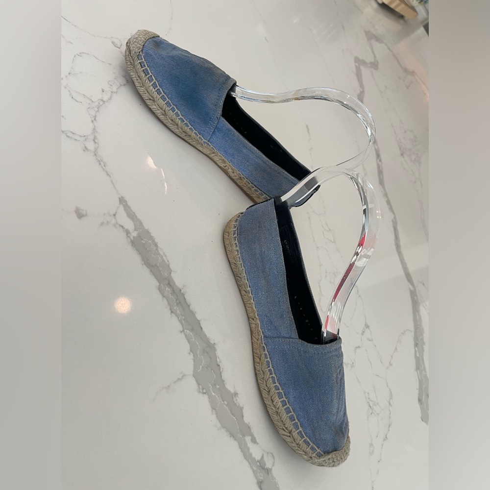 Saint Laurent Cotton Denim Espadrille Loafers (unrestored) – Women’s - Picture 9 of 11